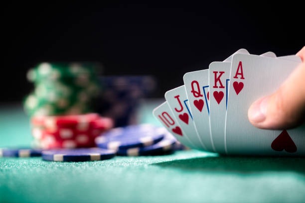Live dealer blackjack table on mobile phone screen